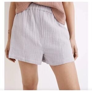 Madewell High Rise Easy Pull-On Shorts Size XXS Gauze Fabric Lightweight Casual